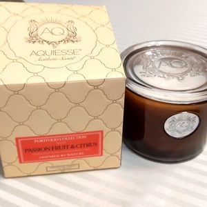 Aquiesse soy candle passion fruit and citrus, 5 oz